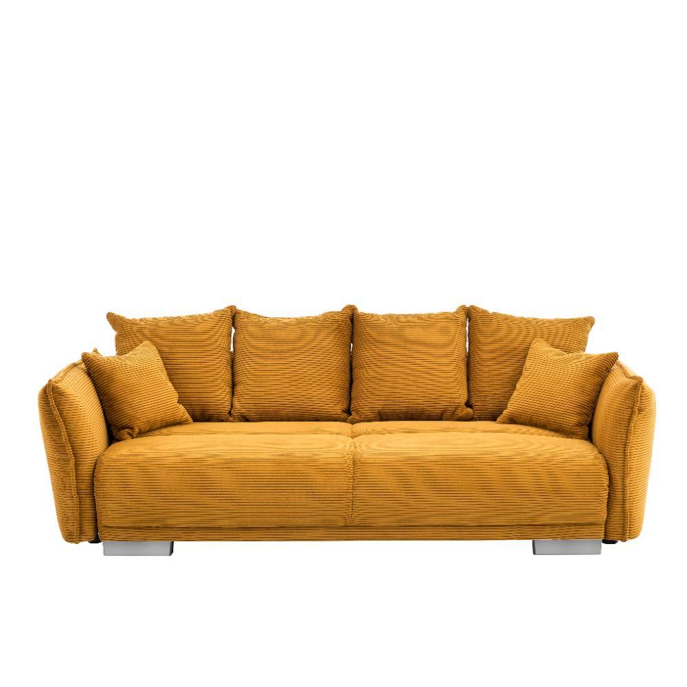 Big Sofa mit Schlaffunktion - Champagne