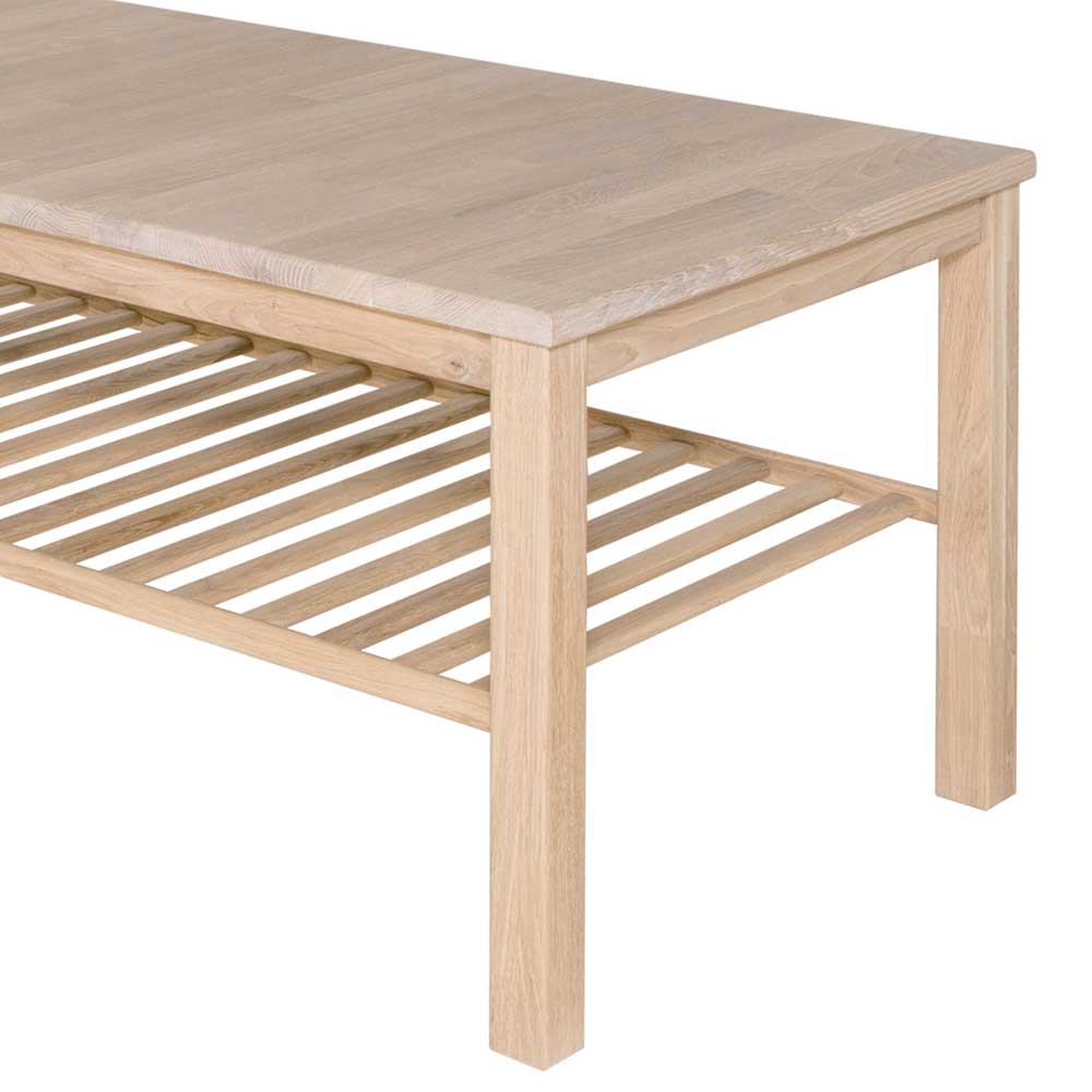 120x60 Wohnzimmer Sofatisch im Skandi Design - Calvin