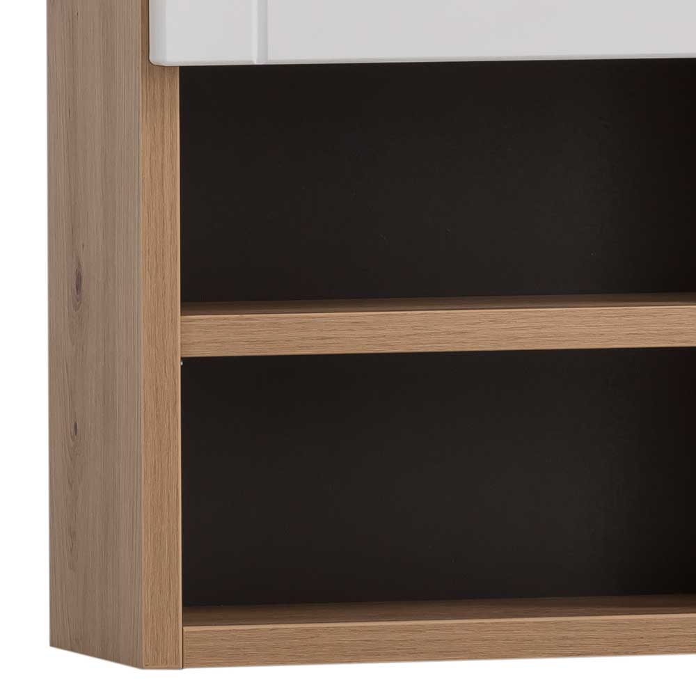 Badezimmer Hängeschrank mit Tür und zwei Fächern - Traciana