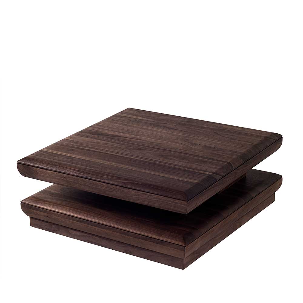 Design Wohnzimmertisch aus Nussbaum Holz - Ekdanza