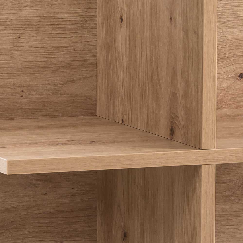 Büroregal und Schrank Kombi - Evasilica (zweiteilig)