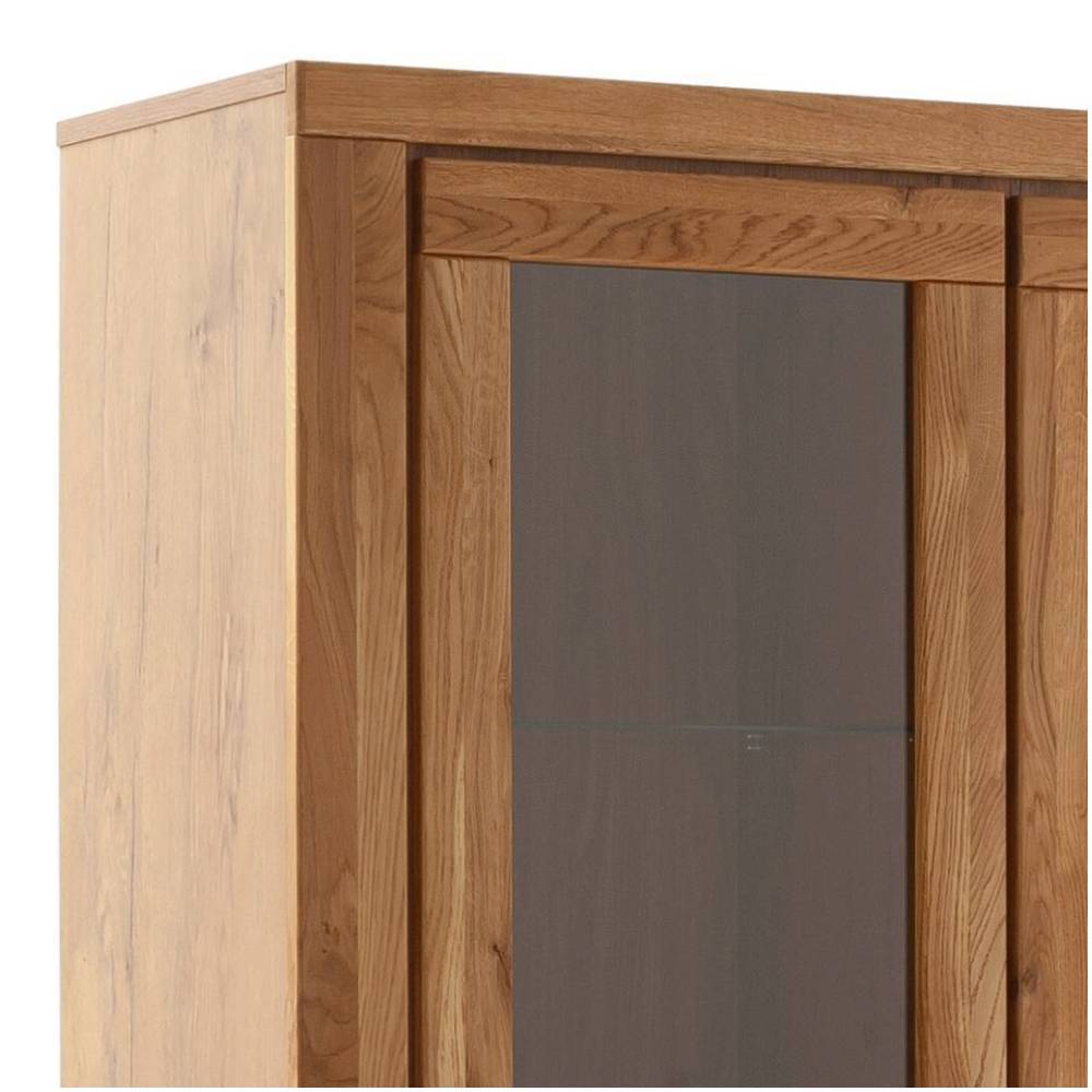 Moderne Vitrine in Wildeiche - Scarlett