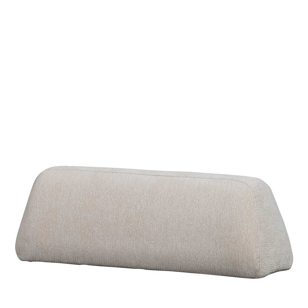 Separate Rückenlehne für den Skandi Sessel in Beige Strukturstoff – Samuele