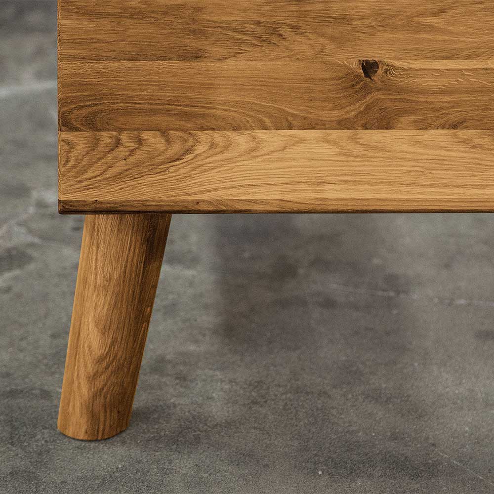 Übergroßes Holzbett mit Bettkästen - Eavy II