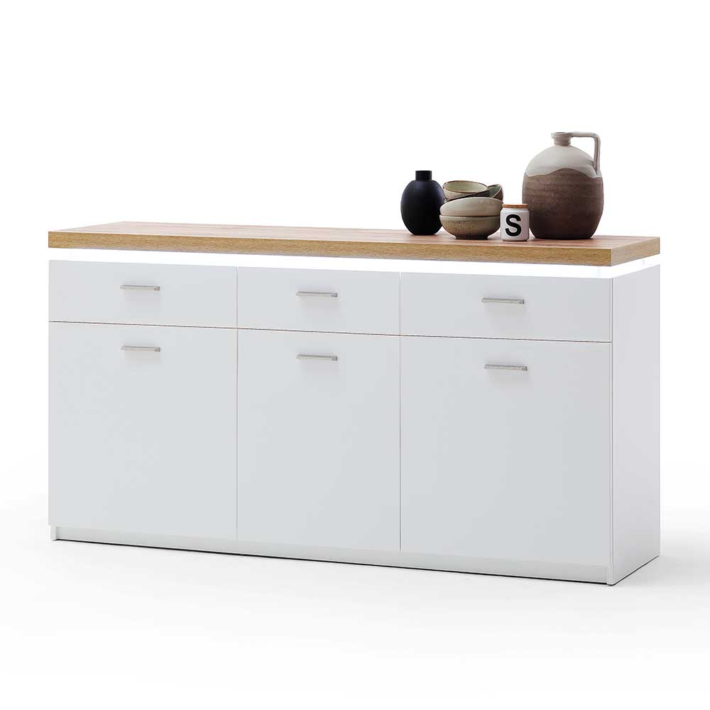 156x83x44 Sideboard mit LED Licht - Caldri