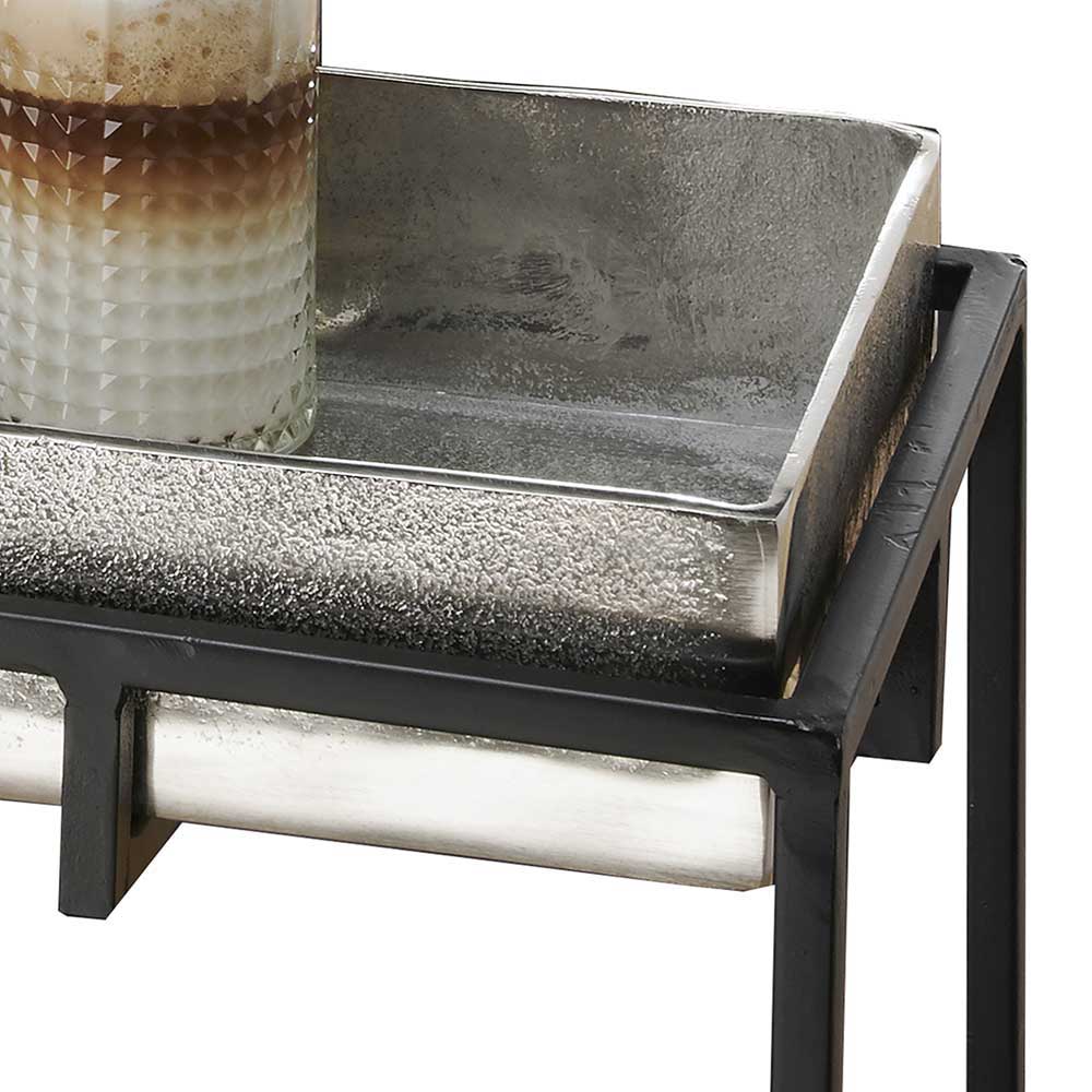 57x59x32 Beistelltisch mit hohem Rand - Bargas