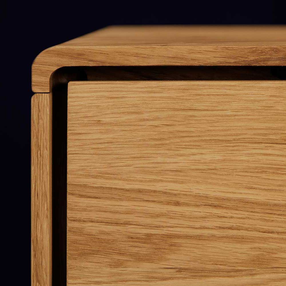 134x48x40 TV Element aus geölter Wildeiche - Eavy