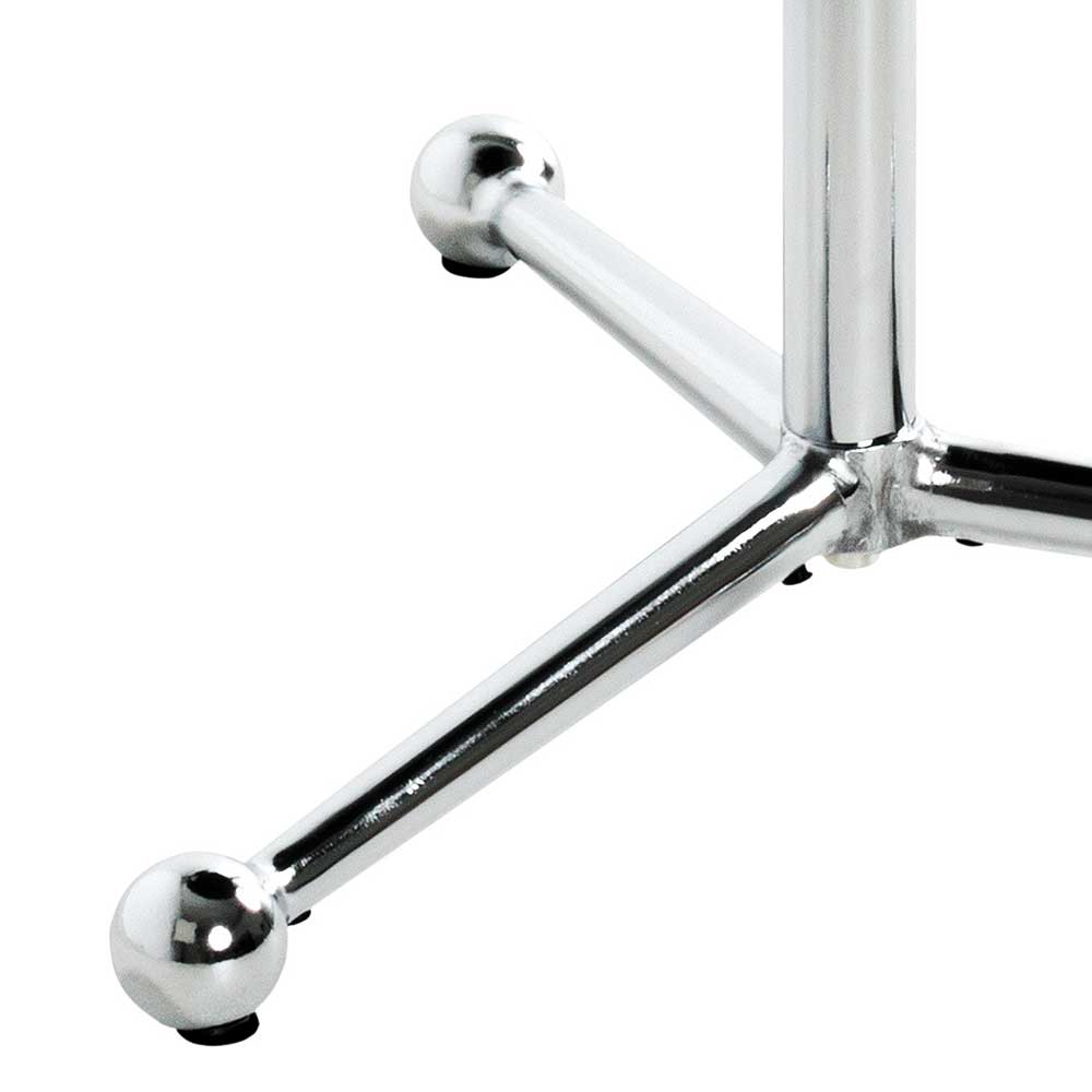 Design Beistelltisch aus Schwarzglas - Fulivia
