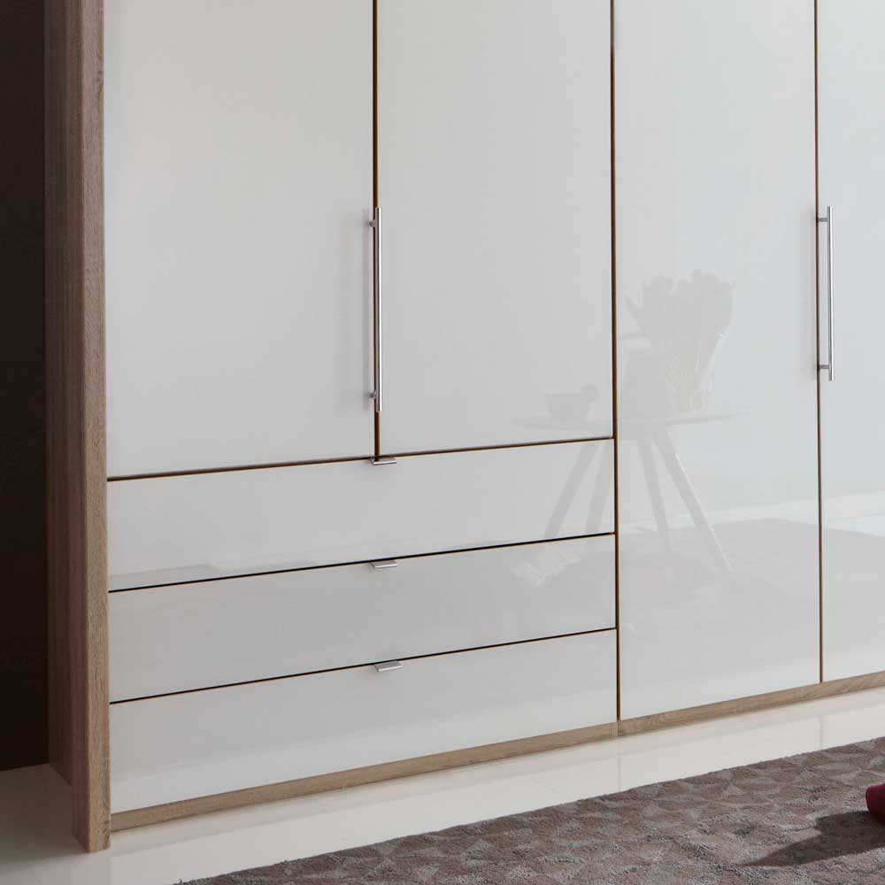 Schlafzimmer Kleiderschrank Bosays mit Falttüren