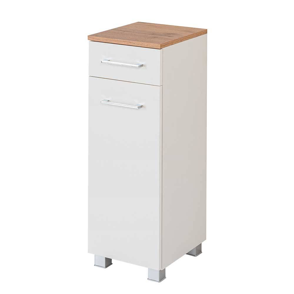 30x97x35 Schrank fürs Badezimmer in Weiß - Lasdias