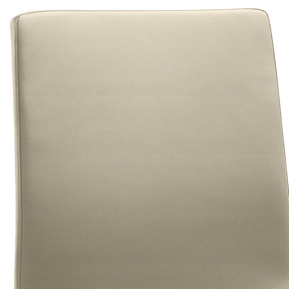 Seminarstuhl in Taupe Microfaser - Bakada