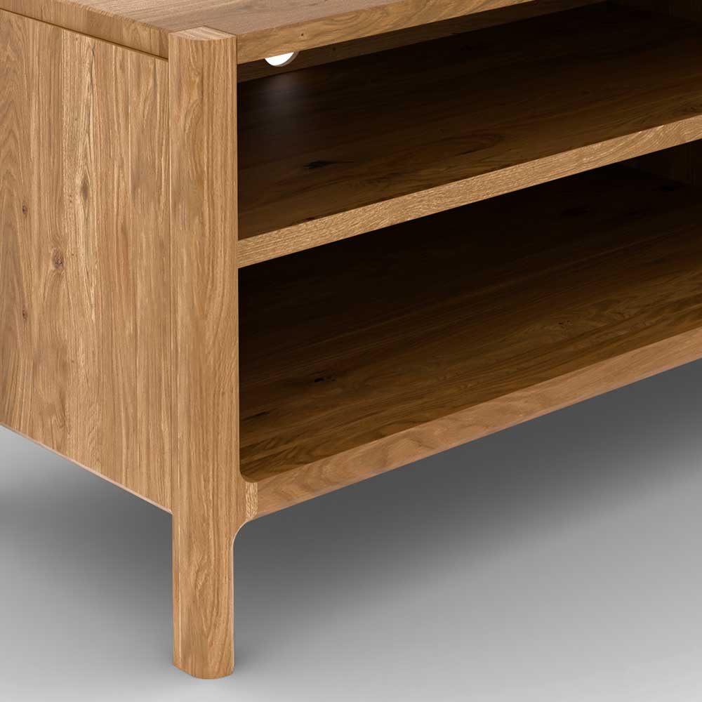 TV Lowboard aus Wildeiche Massivholz - Laida