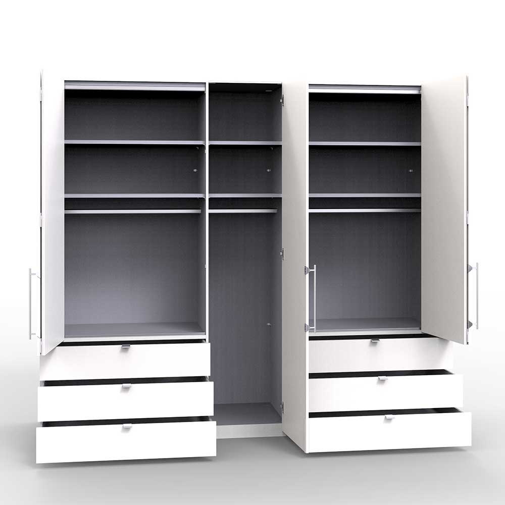 Kombi Kleiderschrank Made in Germany - Empresian