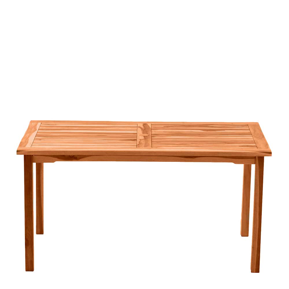 150x90 Holztisch für den Garten aus Teak - Klahuma