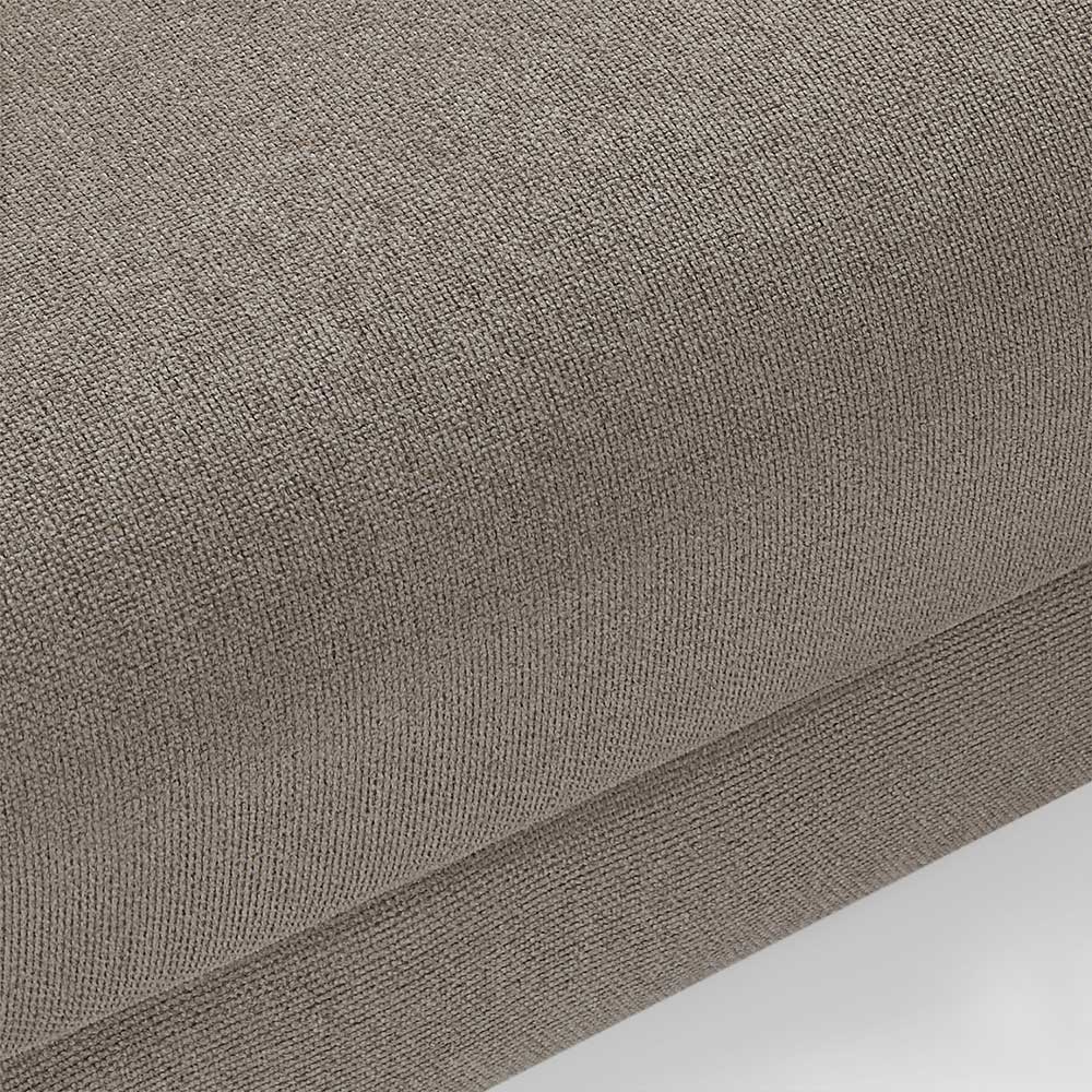 Taschenfederkern Eckcouch in Beige - Kosmyna
