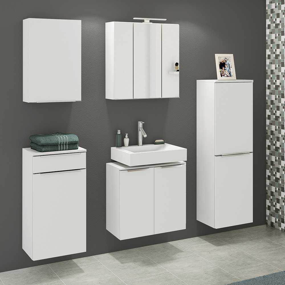 60x55x35 Waschbeckenschrank für Stand- & Wandmontage - Livendas