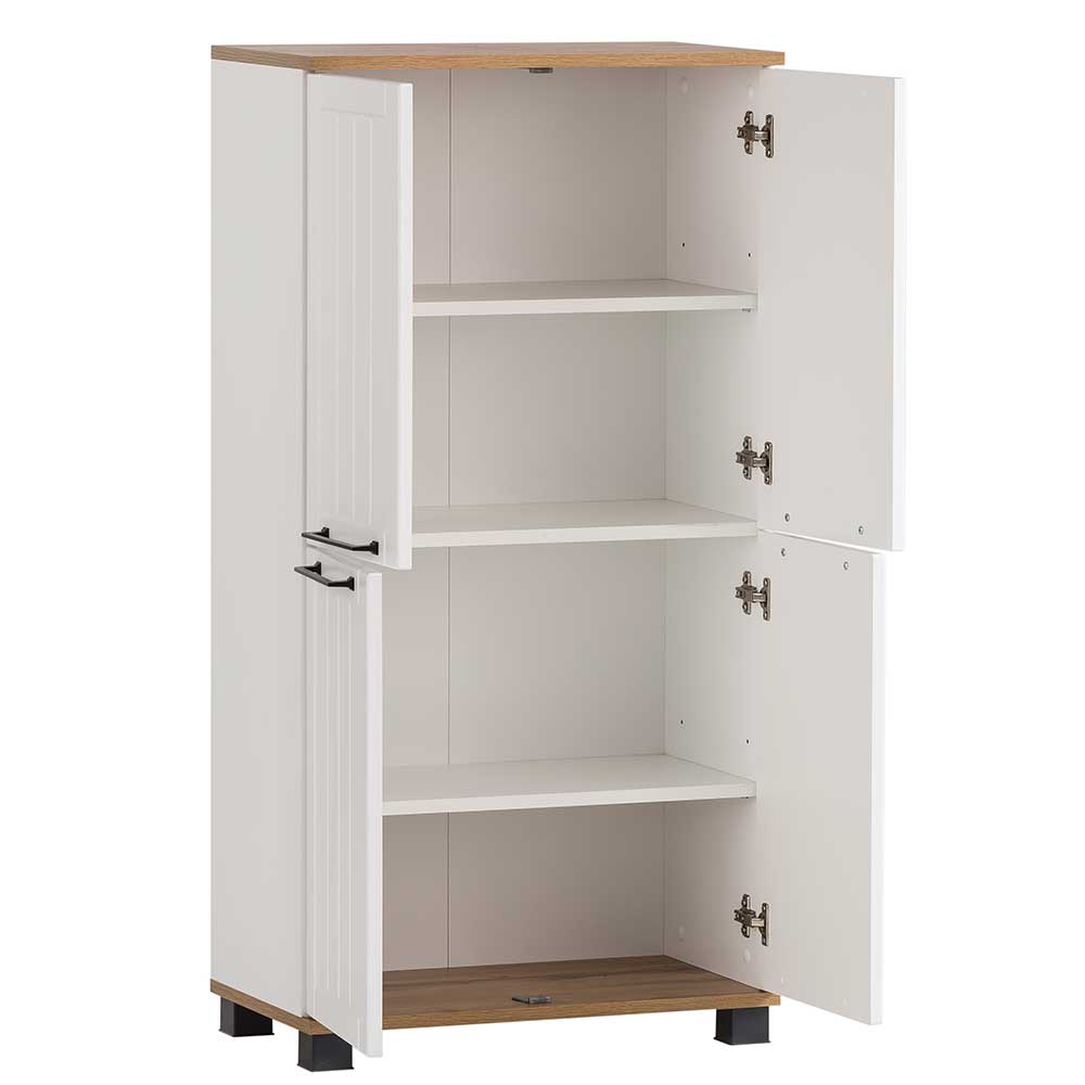Badezimmer Highboard im Landhausstil - Goliat