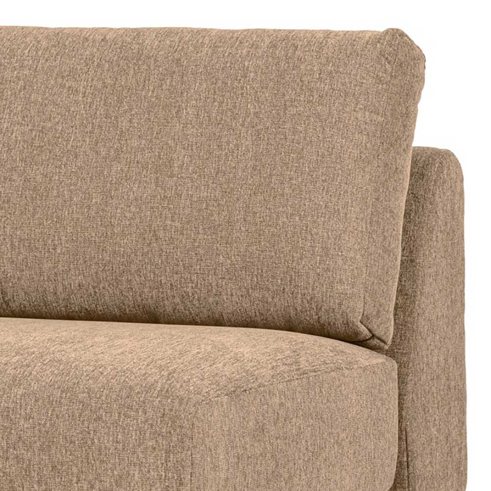 Sofamodul Element in Champagner Chenille - Icoleran