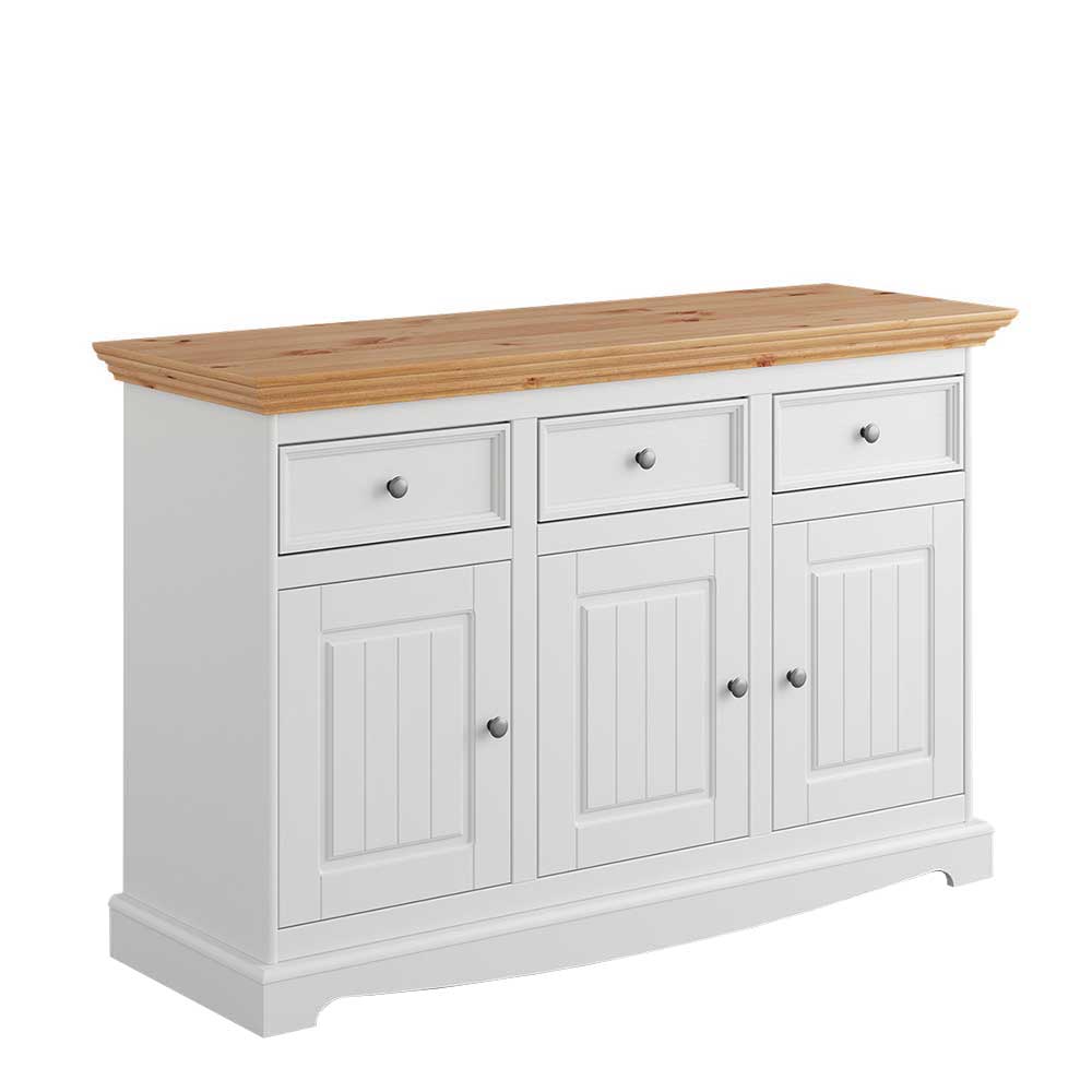 130x85x45 Kombi-Kommode im Modern Country Style - Vitablo