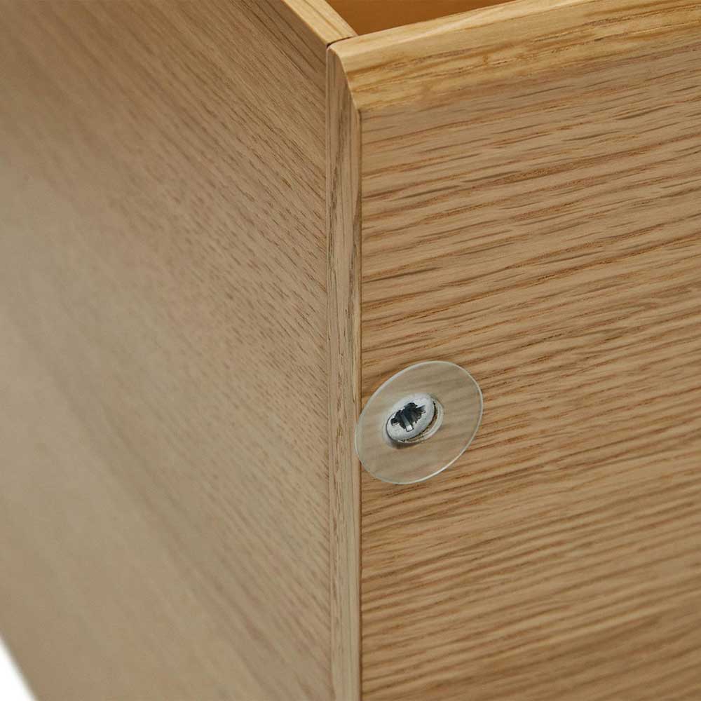 Modernes Regalmodul in Eiche - Hero