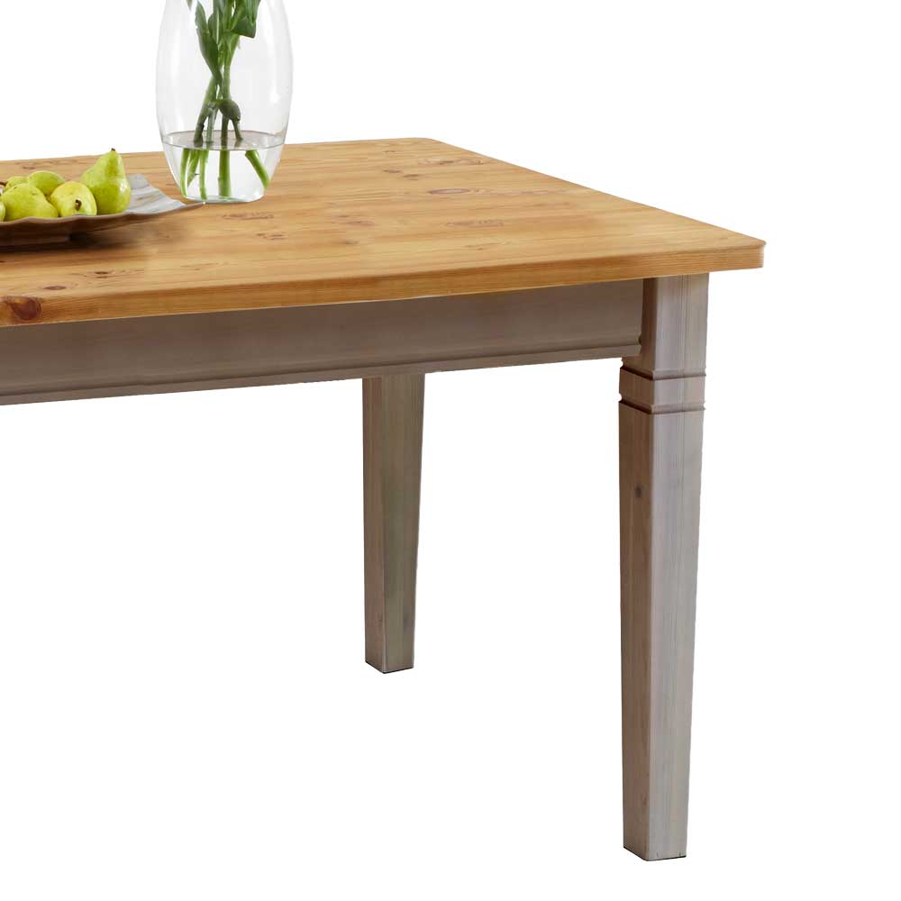 Esstisch Cempino in Grau Kiefer