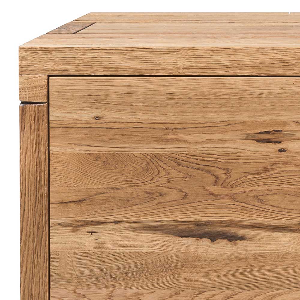 180cm Eiche Sideboard mit U-Gestell - Ventida