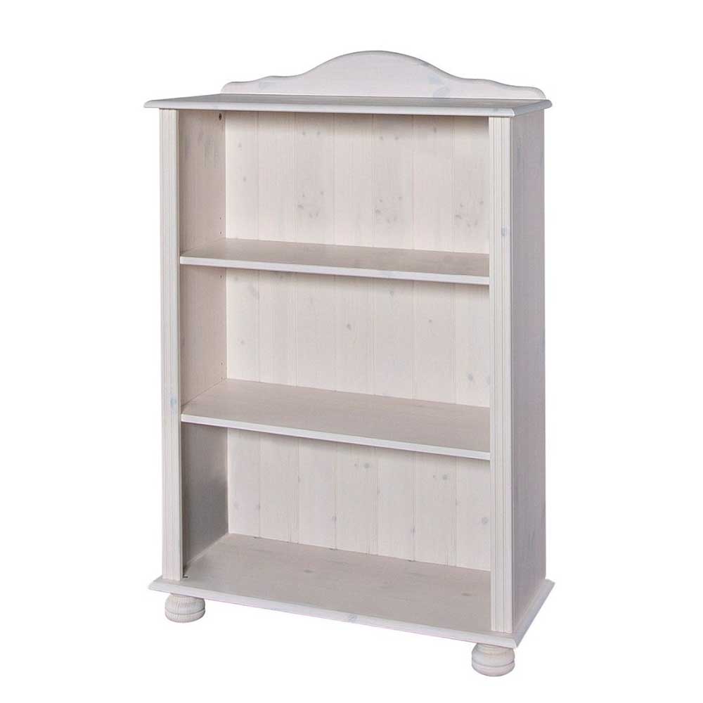 77x116x31 Holzregal im Country Chic aus Kiefer - Oncerta