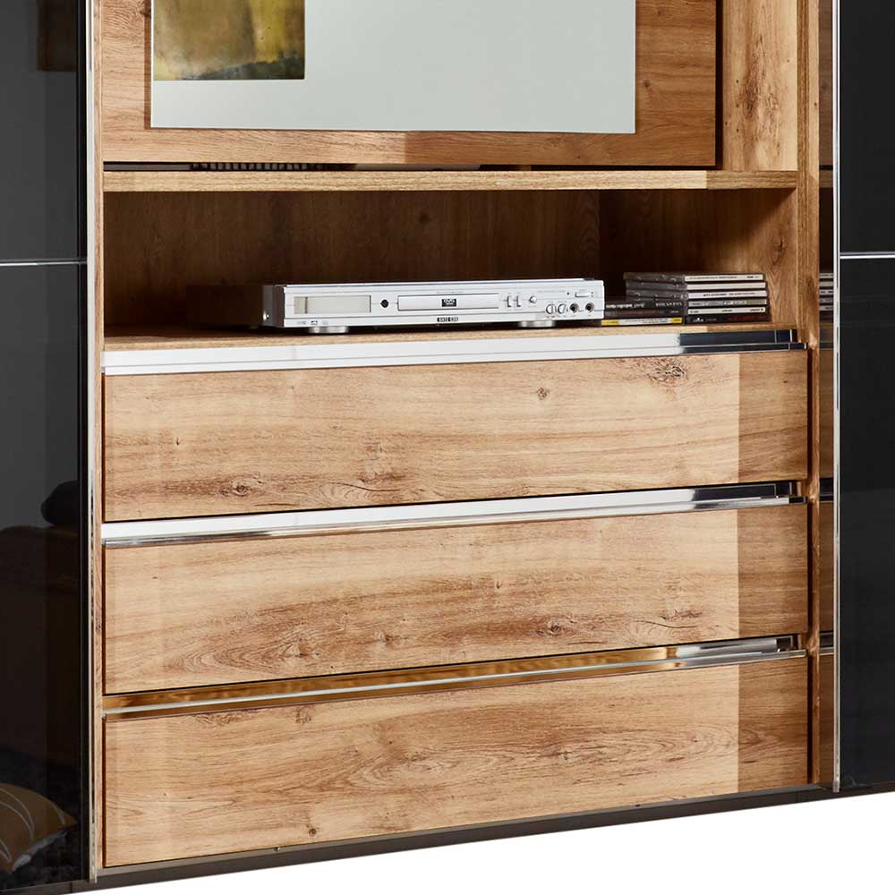 Extravaganter Kleiderschrank 300 cm breit - Hectos