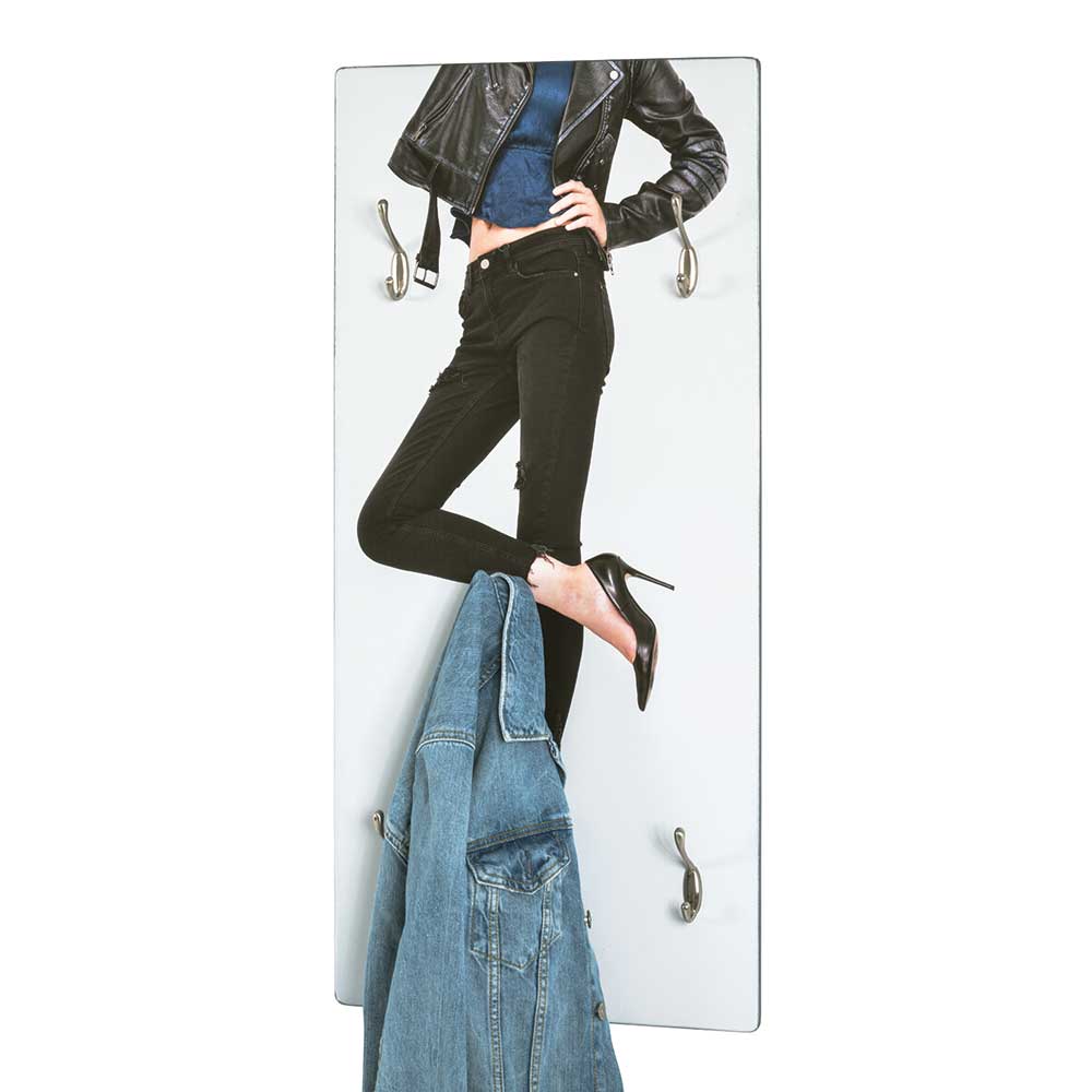 Moderne Garderobe mit Fotodruck - Luoretta