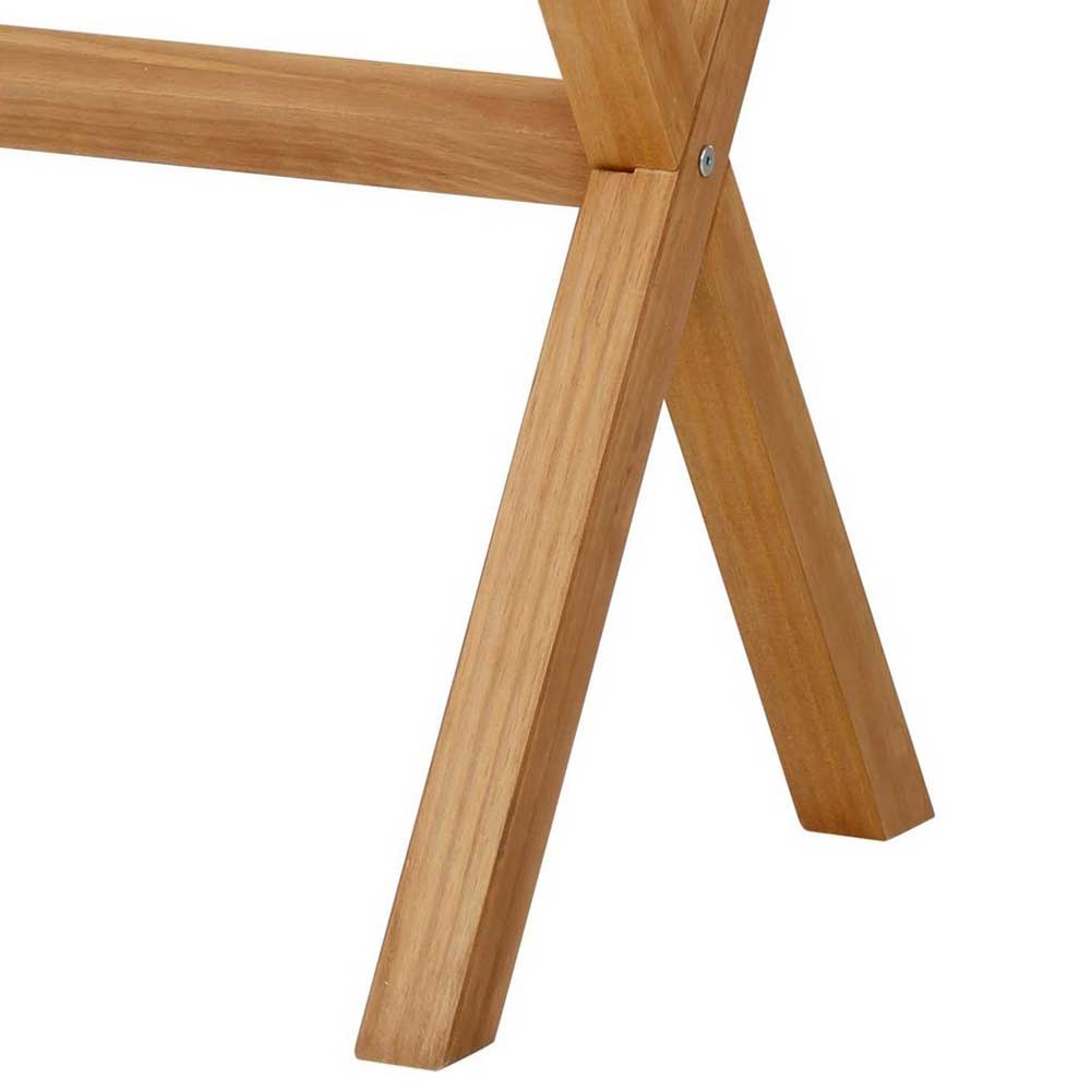 100x75x50 Schreibtisch in Weiß und Kiefer Natur - Toby