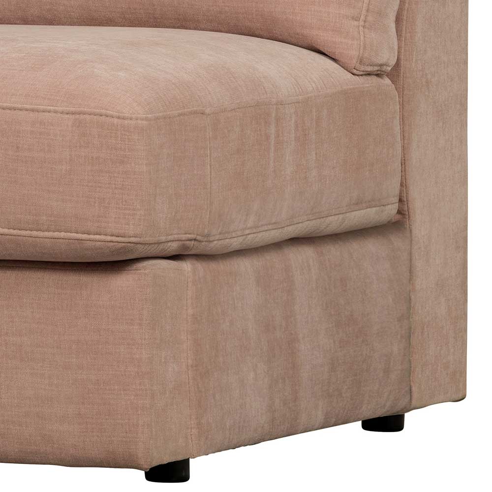 1-Sitzer Sofa Modul mit Rundung links - Iliana