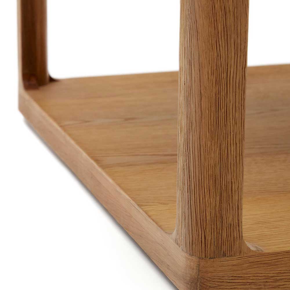 Design Couchtisch in Eiche teilmassiv - Mercana