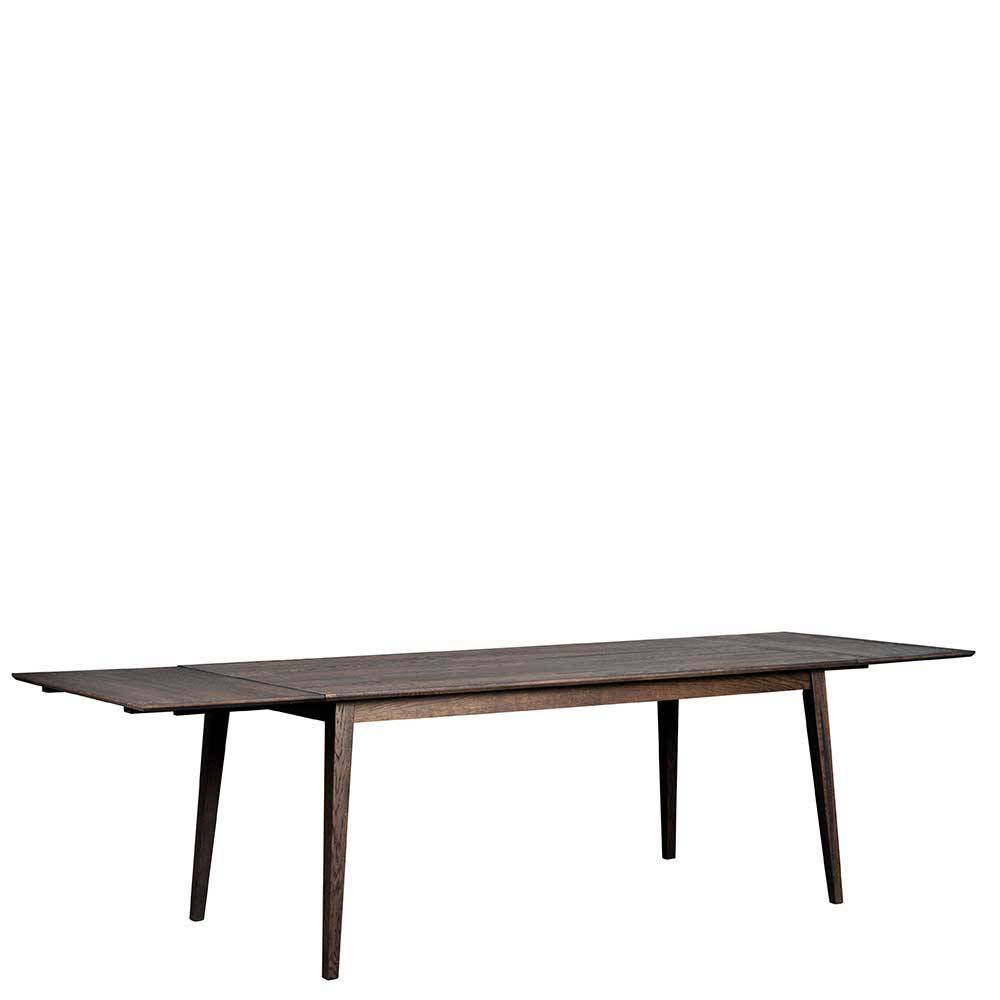 Esszimmer Sitzgruppe in Braun & Schwarz - Elizabeth (siebenteilig)