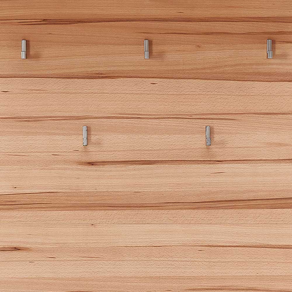 Wandgarderobe - 90x110x29 cm in Kernbuche - Viktorion
