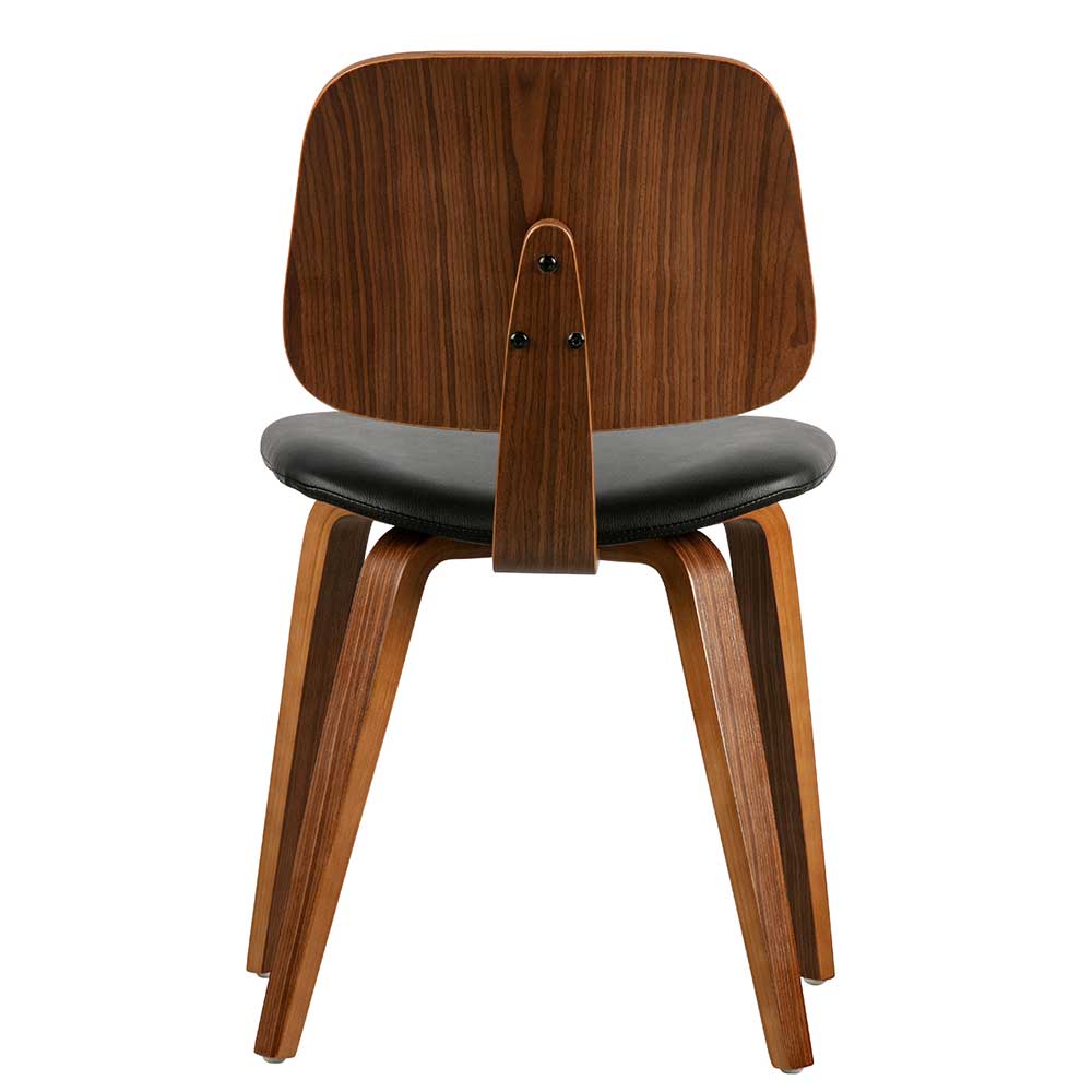 Designstuhl aus Kunstleder & Schichtholz - Riostar