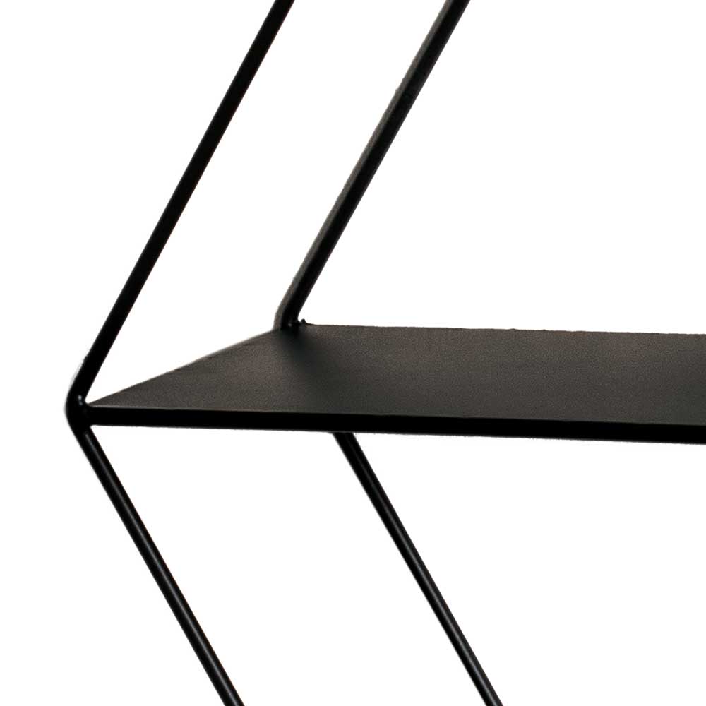 Sechseck Wandregal aus Metall - Hooka