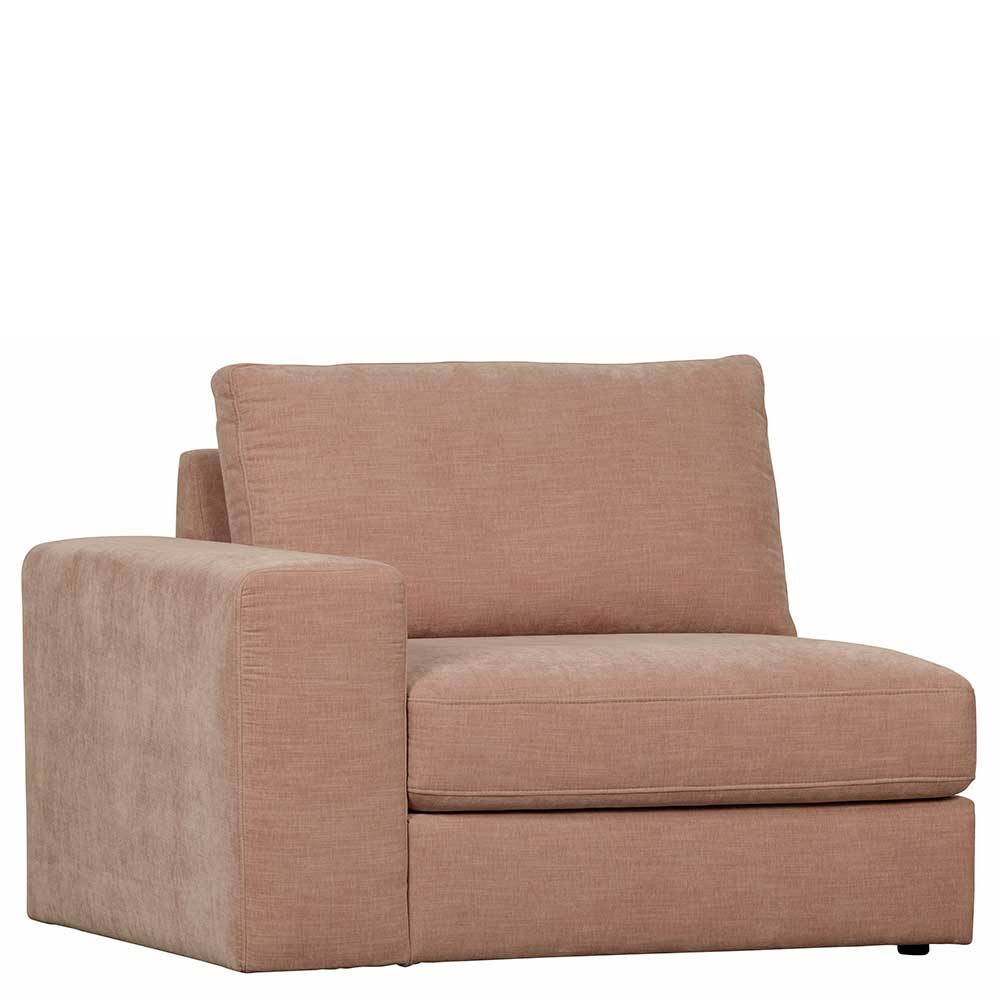 Modulcouch Endmodul mit Armlehne links - Iliana