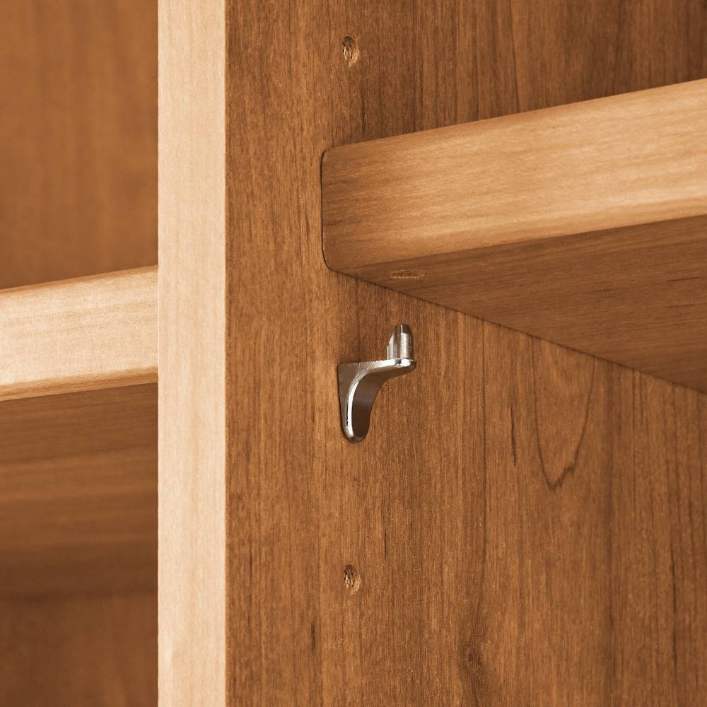 5-türiger Kleiderschrank mit Glasfront - Angelina
