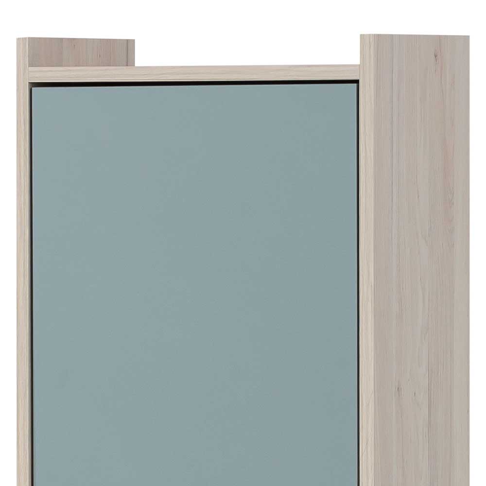 Badezimmer Hochschrank in Hellblau - Capreran