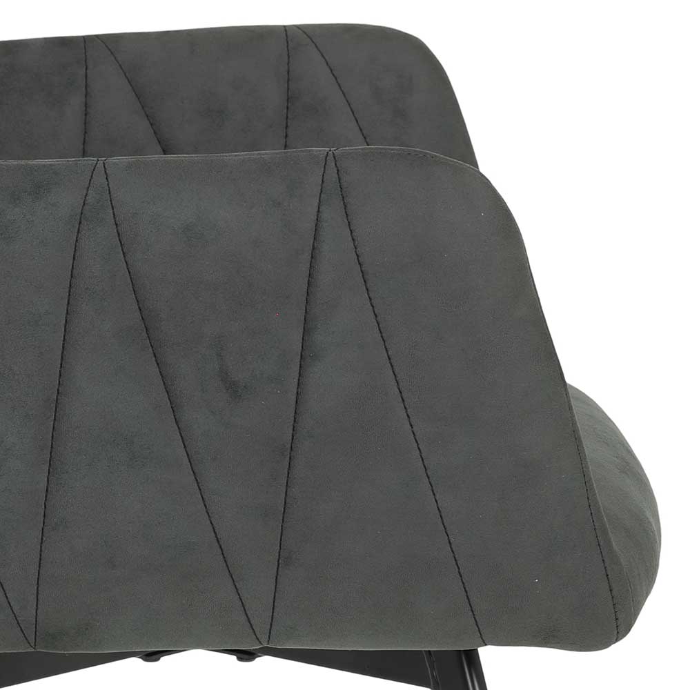 Armlehnenstuhl für Esstisch - drehbar - Fiamma (2er Set)