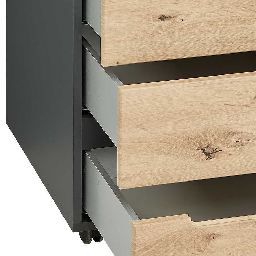Officemöbel Komplettset modern - Kuetra (achtteilig)