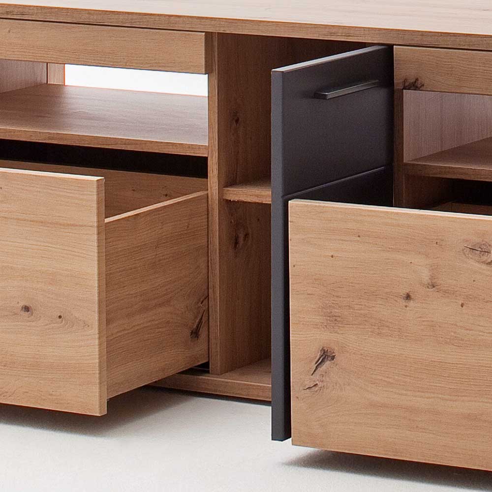 180x55x50 TV Unterschrank zweifarbig - Vecenda