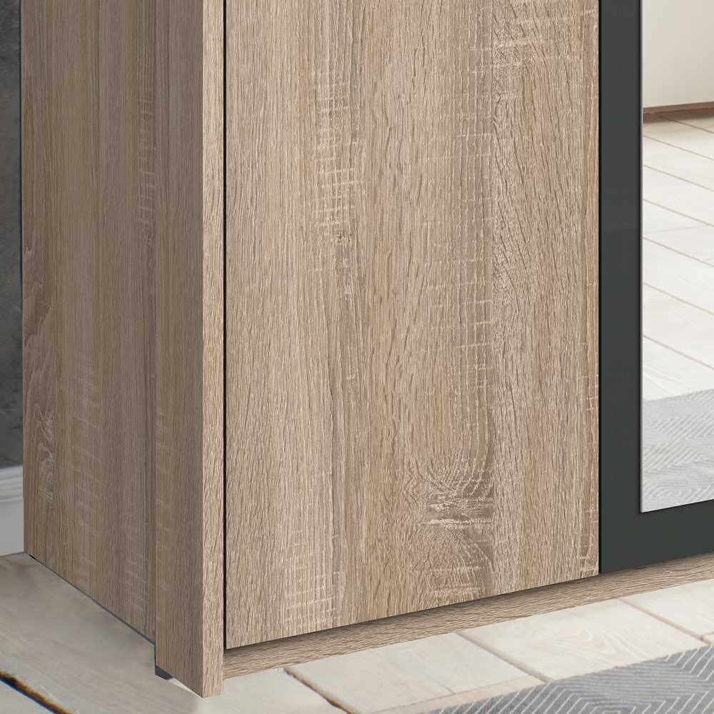 8-türiger Kleiderschrank in modernem Design - Eleore