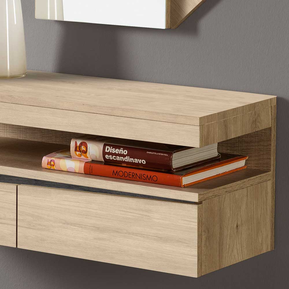 Designer Flurmöbel Set mit Wandkonsole - Irvine (zweiteilig)