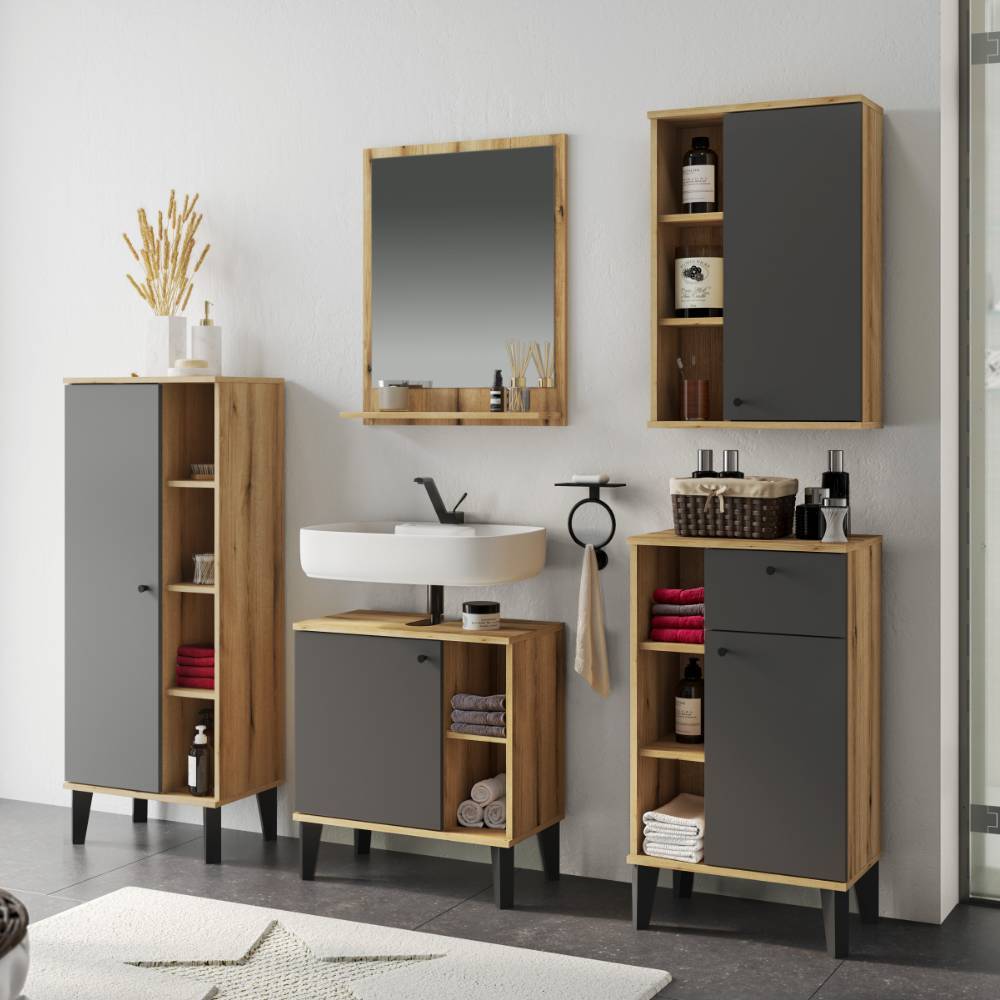 Badeinrichtung komplett modern - Niniana (fünfteilig)