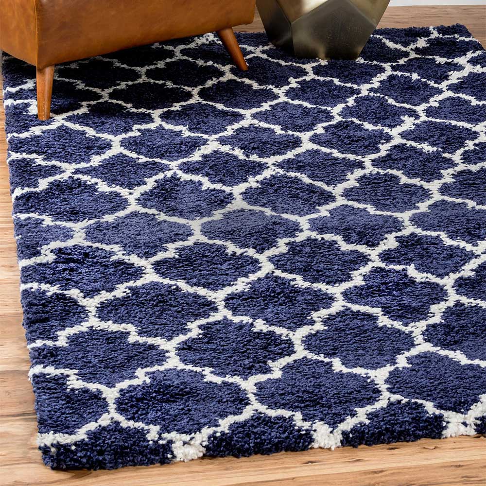 Läufer Teppich mit Hochflor in fünf Größen - Prima