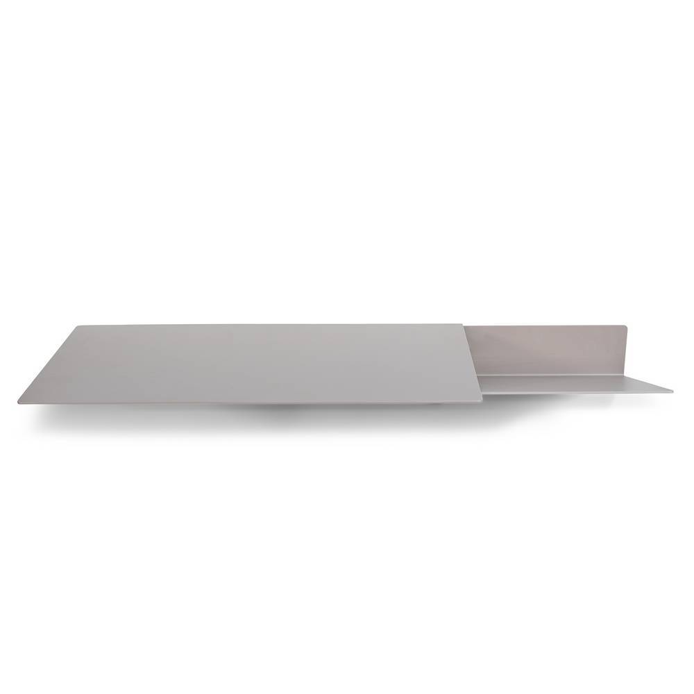 Hängende Design-Schreibtisch-Konsole in Taupe - Athen