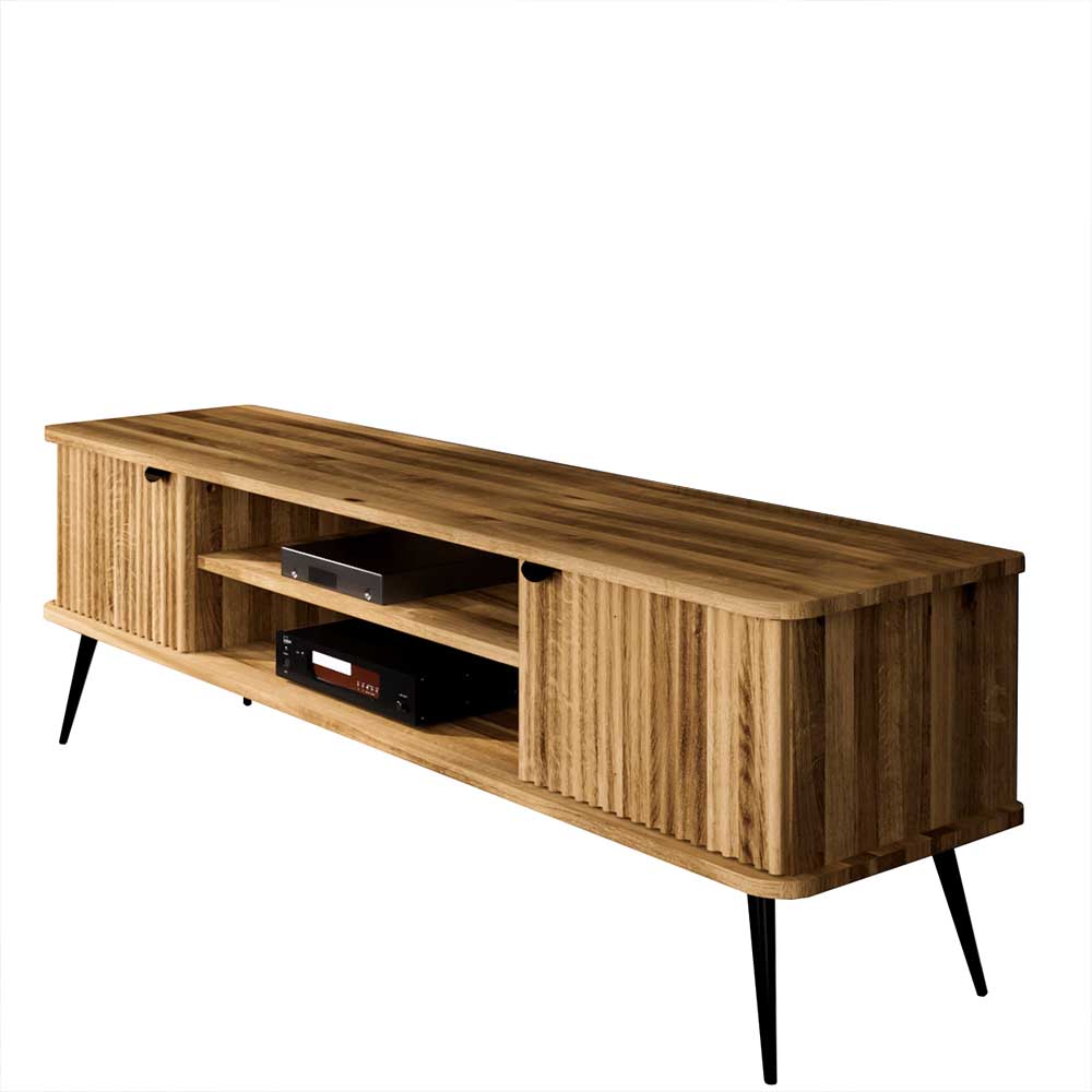 180x57x46 Fernseher Unterschrank aus Wildeiche - Casarius