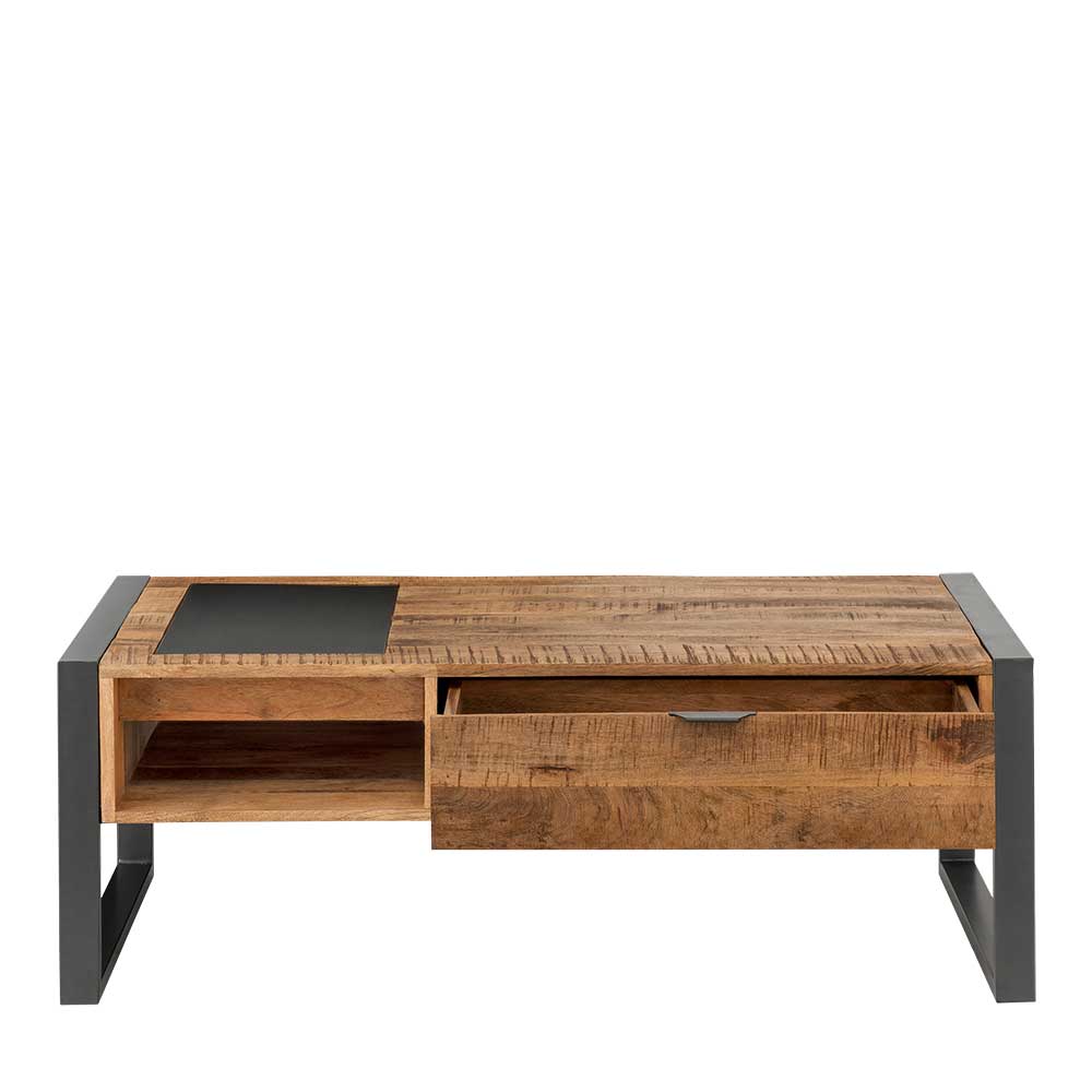 Wohnzimmer Couchtisch aus Mango Recyclingholz - Acira