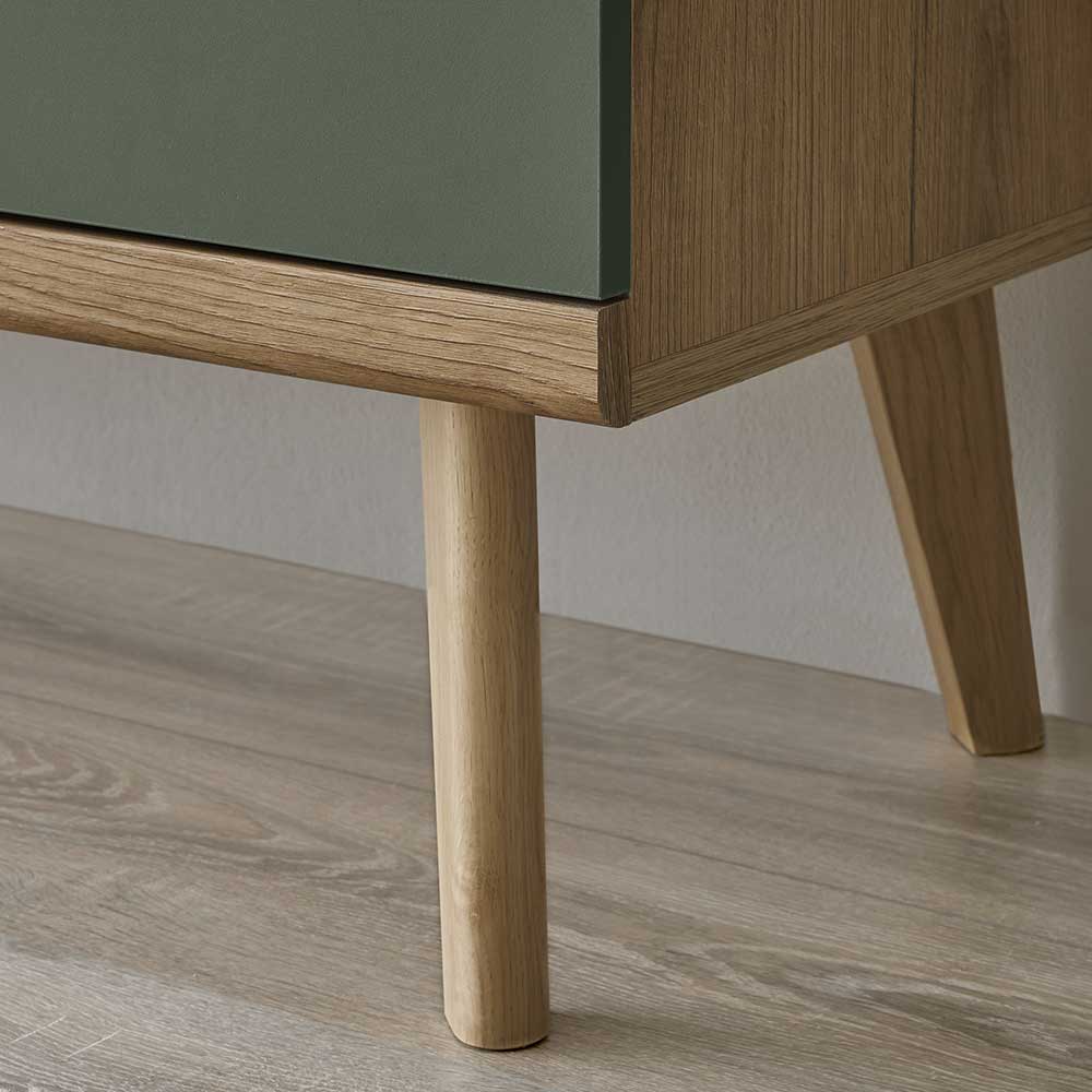 TV Unterschrank in Graugrün - Oliva